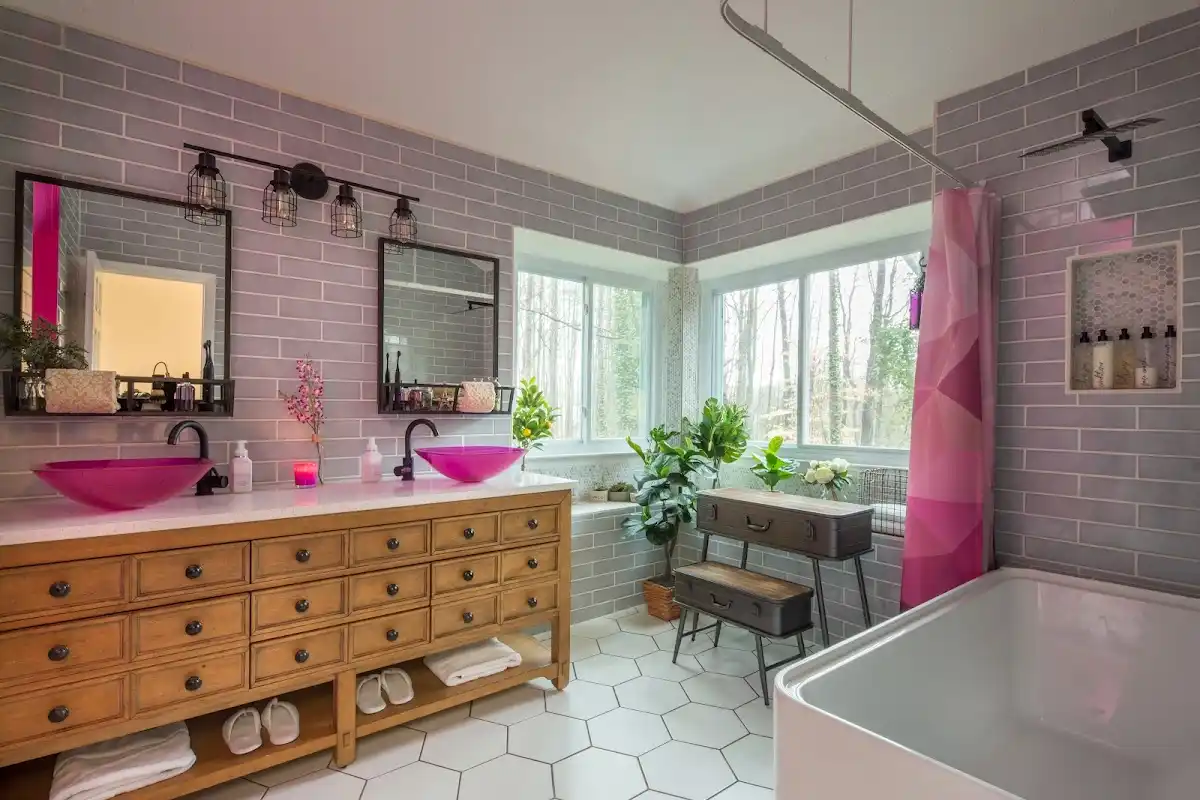 Bathroom renovation after water damage restoration in Waipio Acres